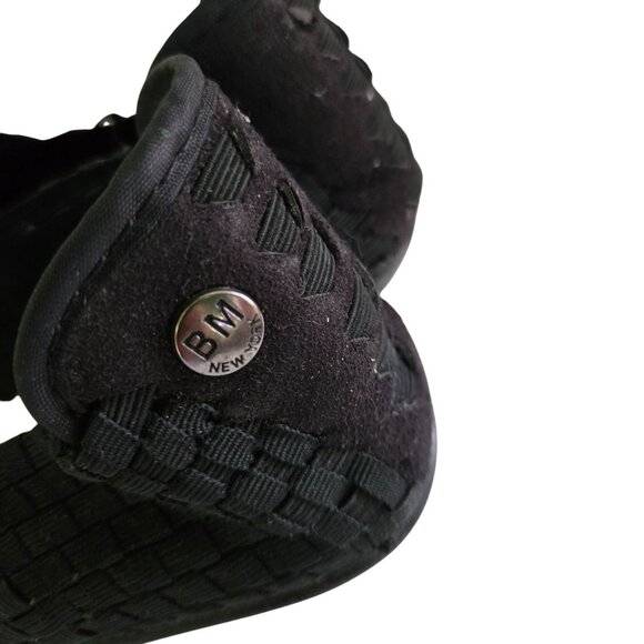 Bernie Mev Bonnie Women's Pumps Maryjane Black Stretch Comfort Woven Size 38 - Picture 8 of 10